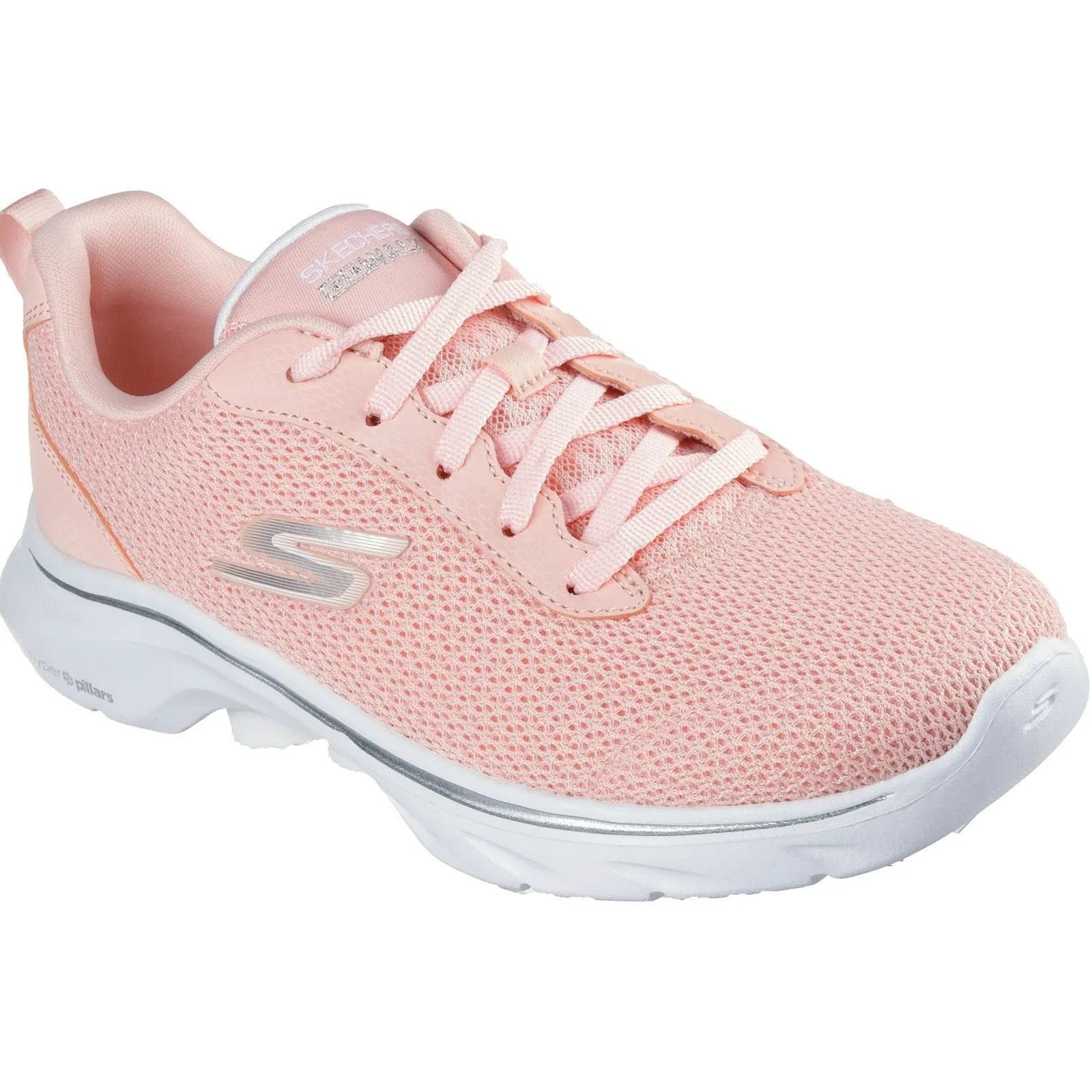 Women's Wide Fit Skechers 125263 Go Walk 7 Kaylor Sneakers