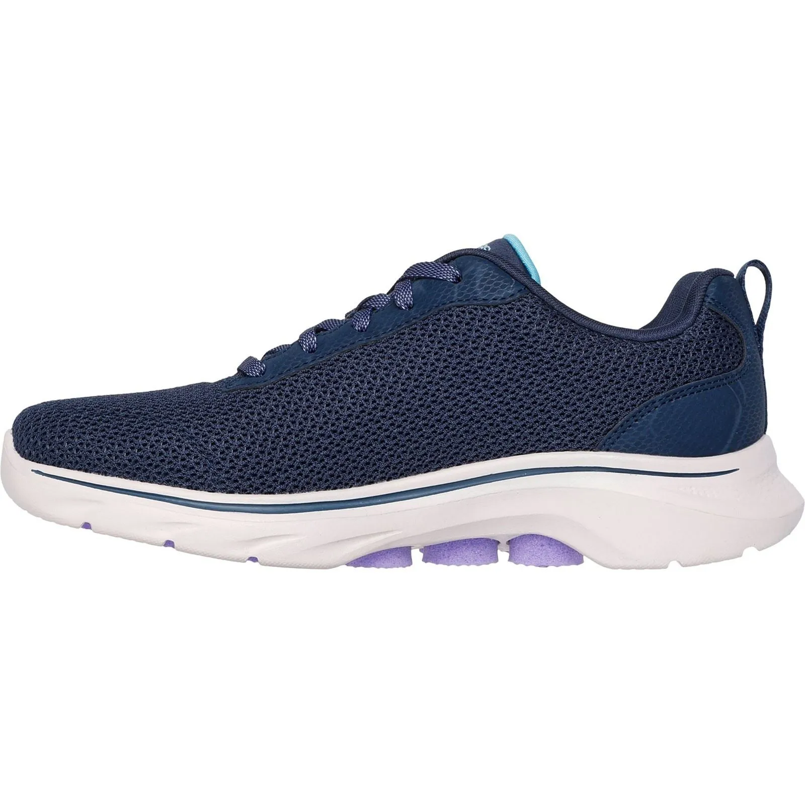 Women's Wide Fit Skechers 125263 Go Walk 7 Kaylor Sneakers