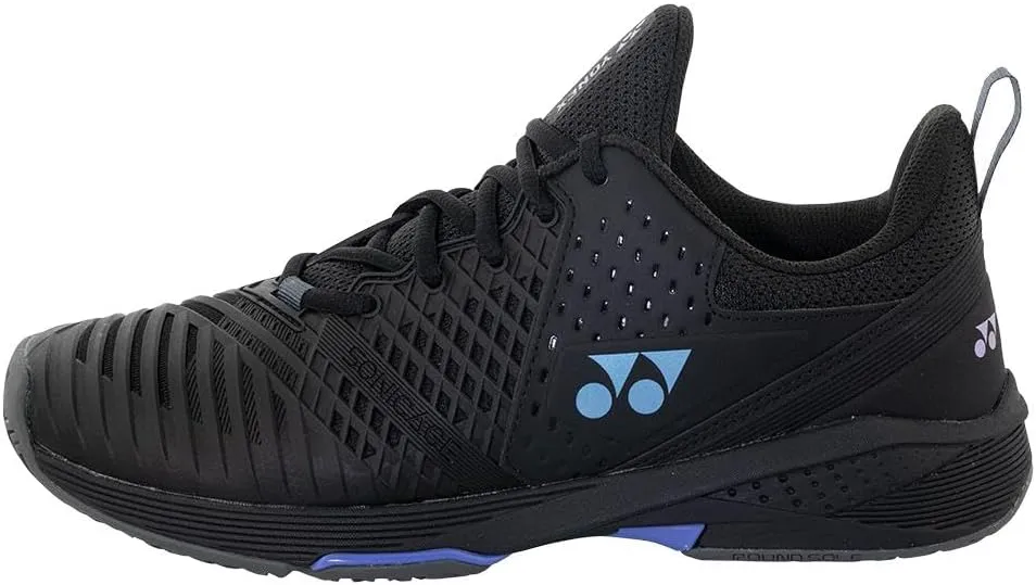 YONEX Men`s Sonicage 3 Tennis Shoes Black
